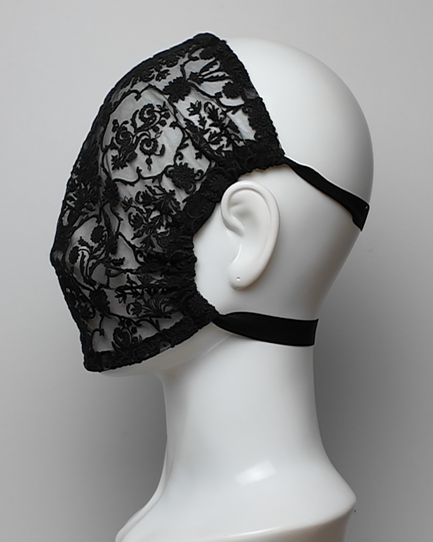 Baroque Floral Full Face Mask