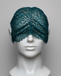 Verdant Ruched Lace Eye Mask