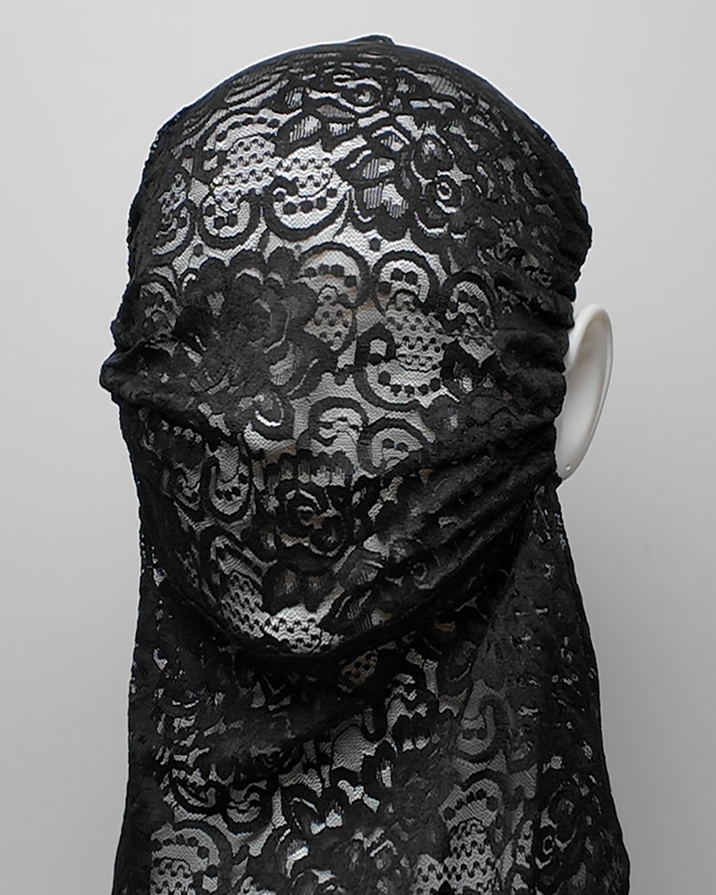 Single Layer Lace Face & Neck Mask - Market