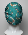 Linen See Through Face Mask with Butterfly Print