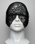 Open Nose & Mouth Over the Cheek Matte Lace Face Mask