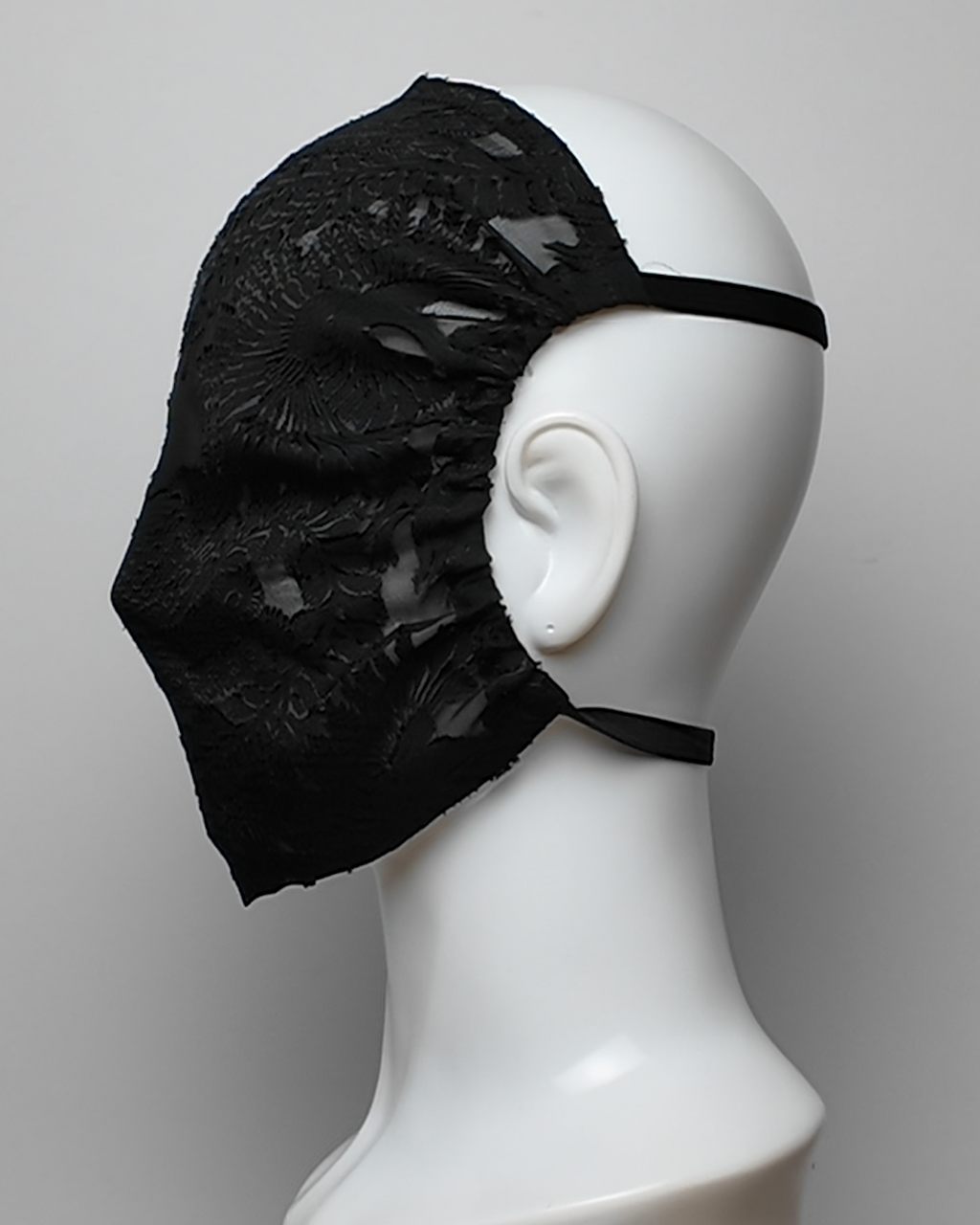 Midnight Phoenix Silk Burnout Full Face Mask
