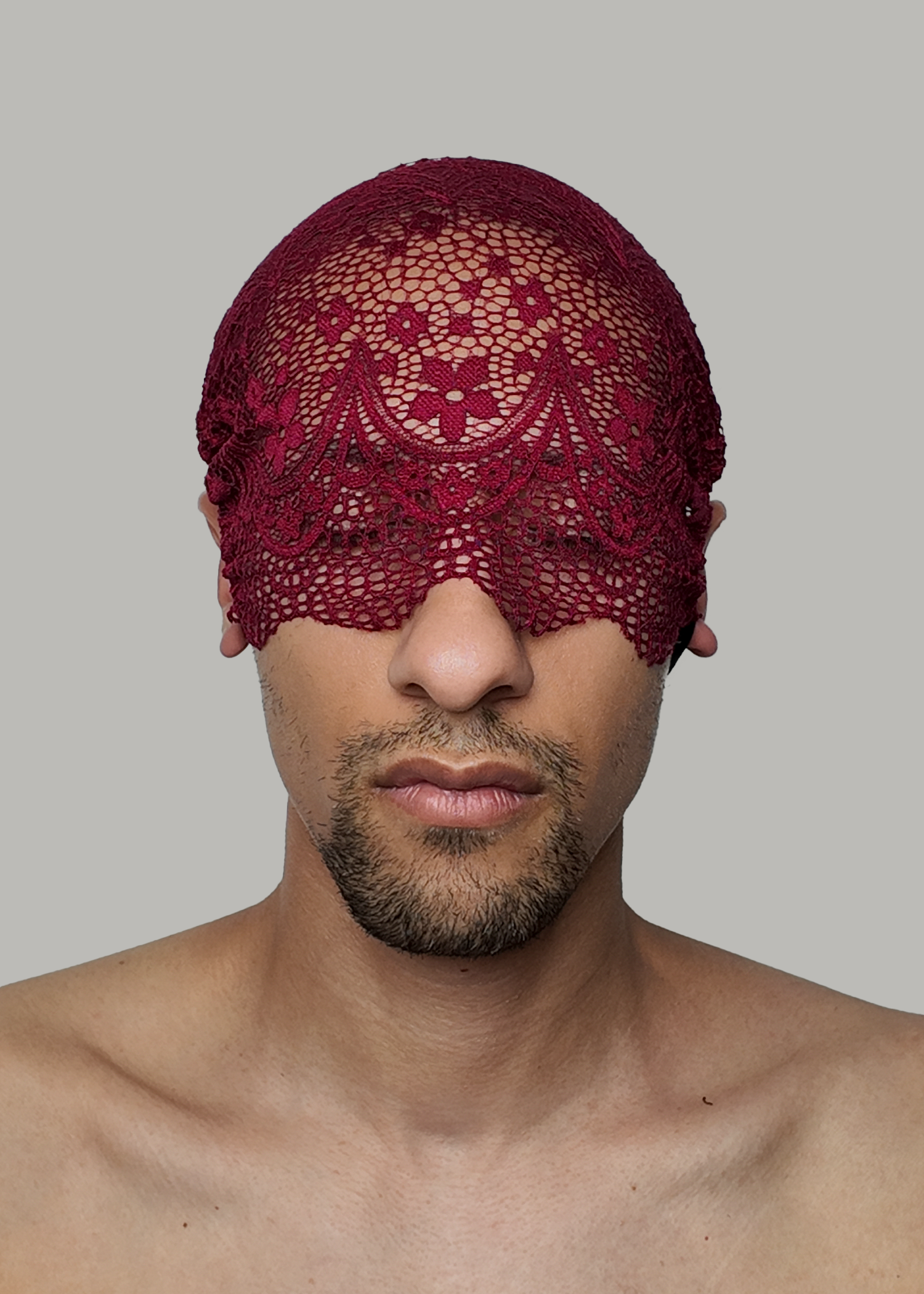 Ditzy Floral Lace Eye Mask