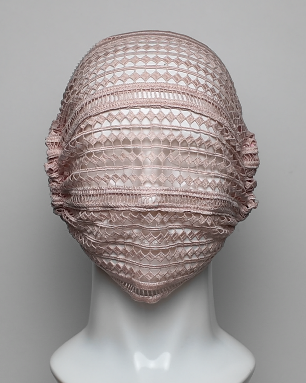 Rose Quartz Cotton Lace Full Face Mask