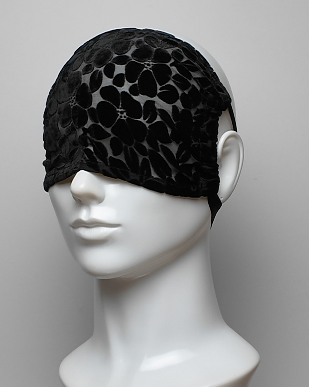 Silk Velvet See Through Eye Mask