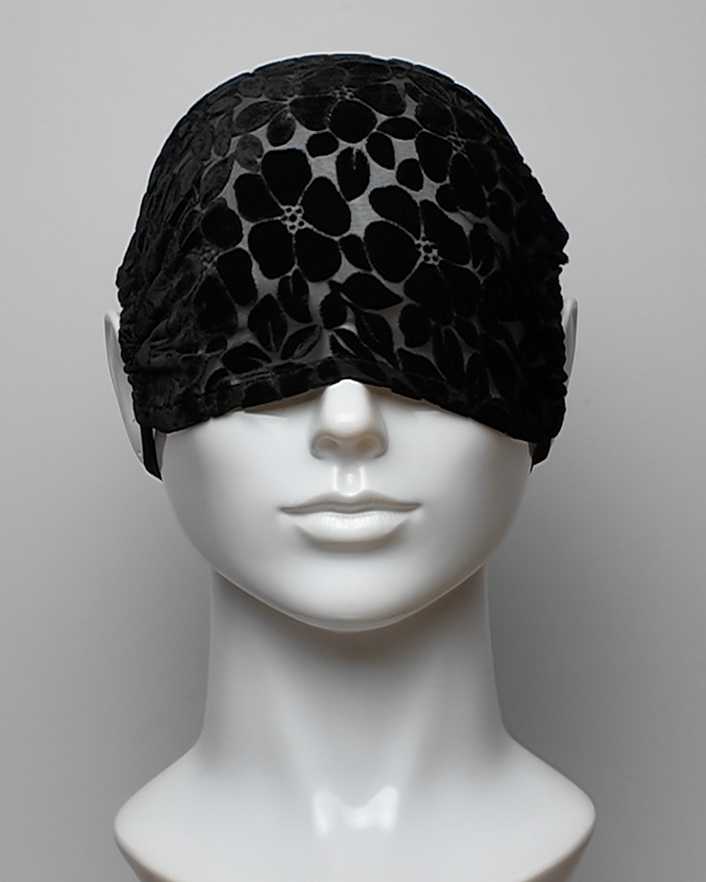 Silk Velvet See Through Eye Mask