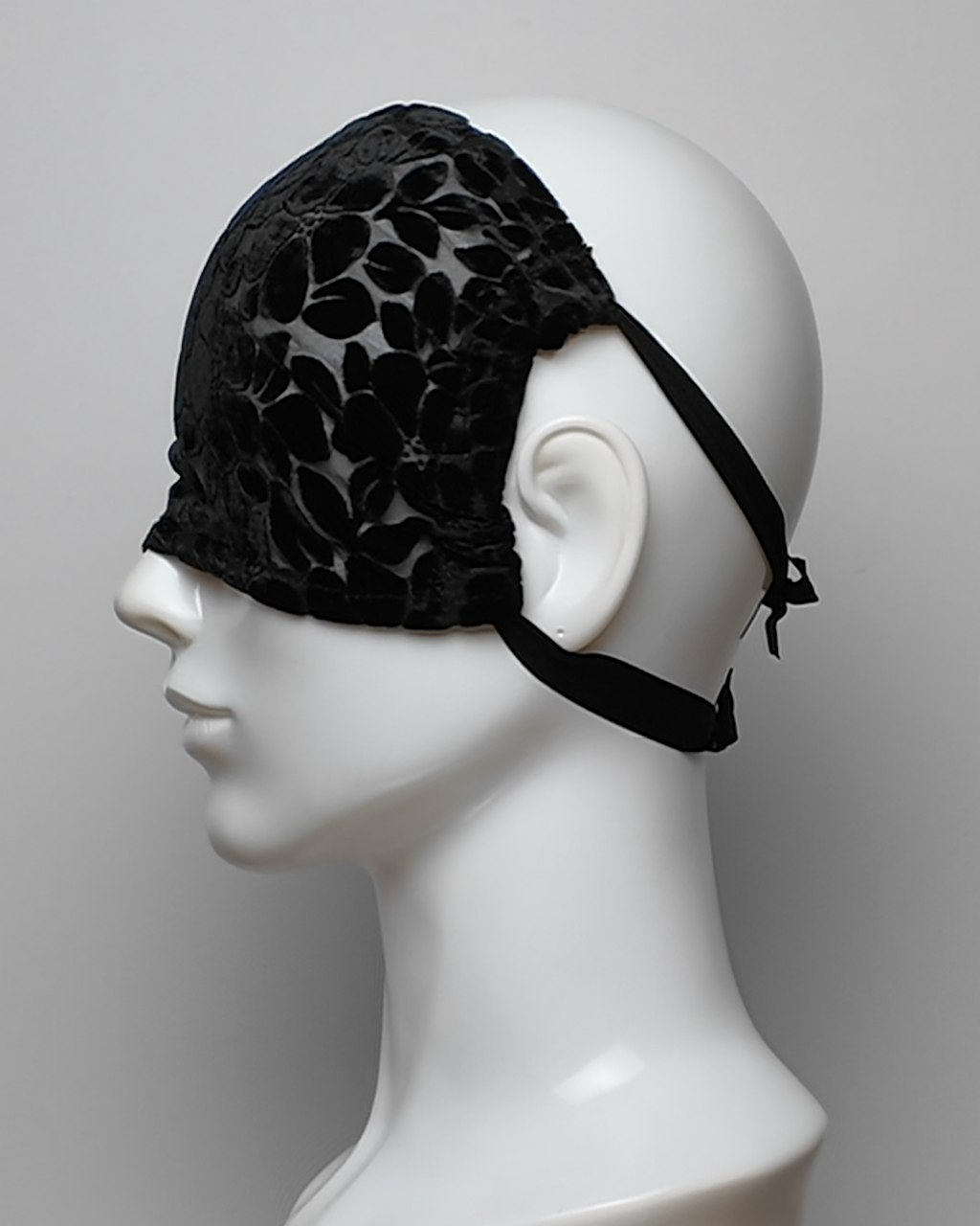 Silk Velvet See Through Eye Mask
