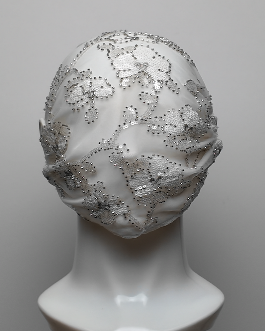 Moon Blossom Sequin & Mesh Full Face Mask