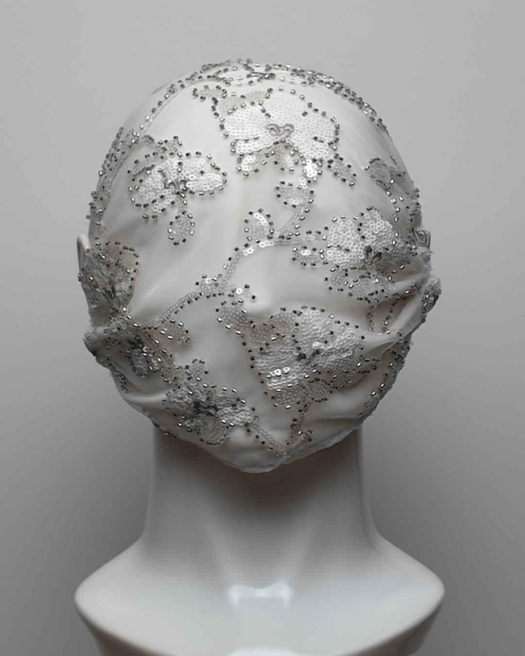 Moon Blossom Sequin & Mesh Full Face Mask