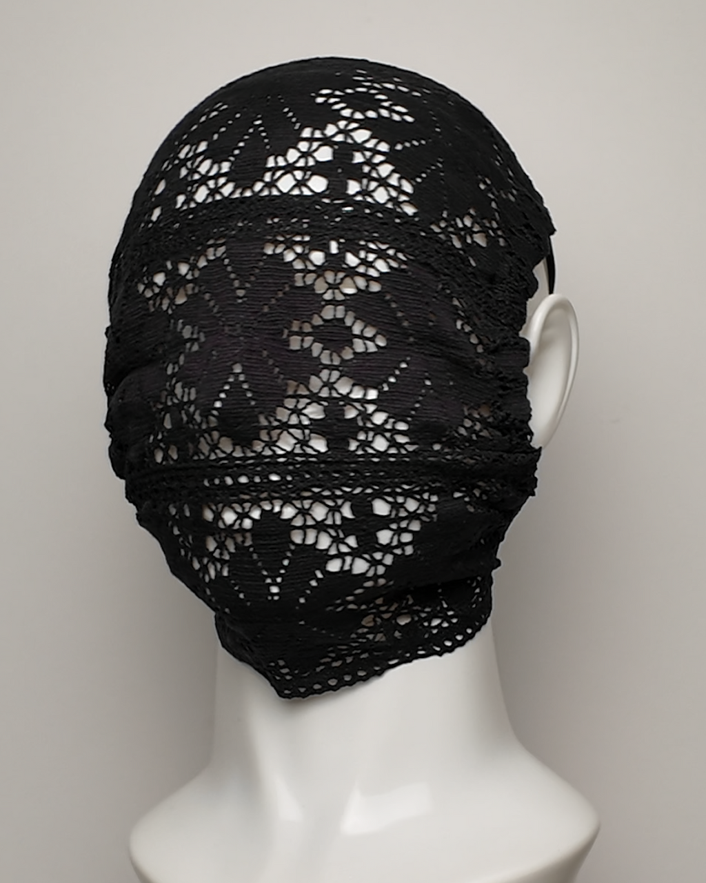 Snowflake Crochet Lace Full Face Mask
