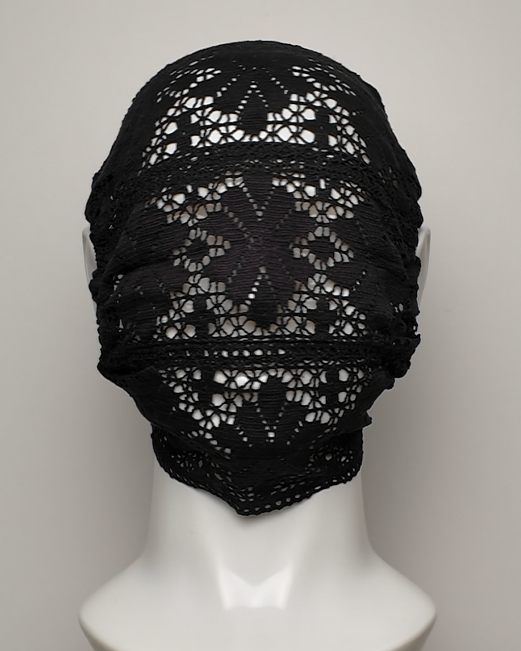 Snowflake Crochet Lace Full Face Mask