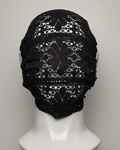Snowflake Crochet Lace Full Face Mask