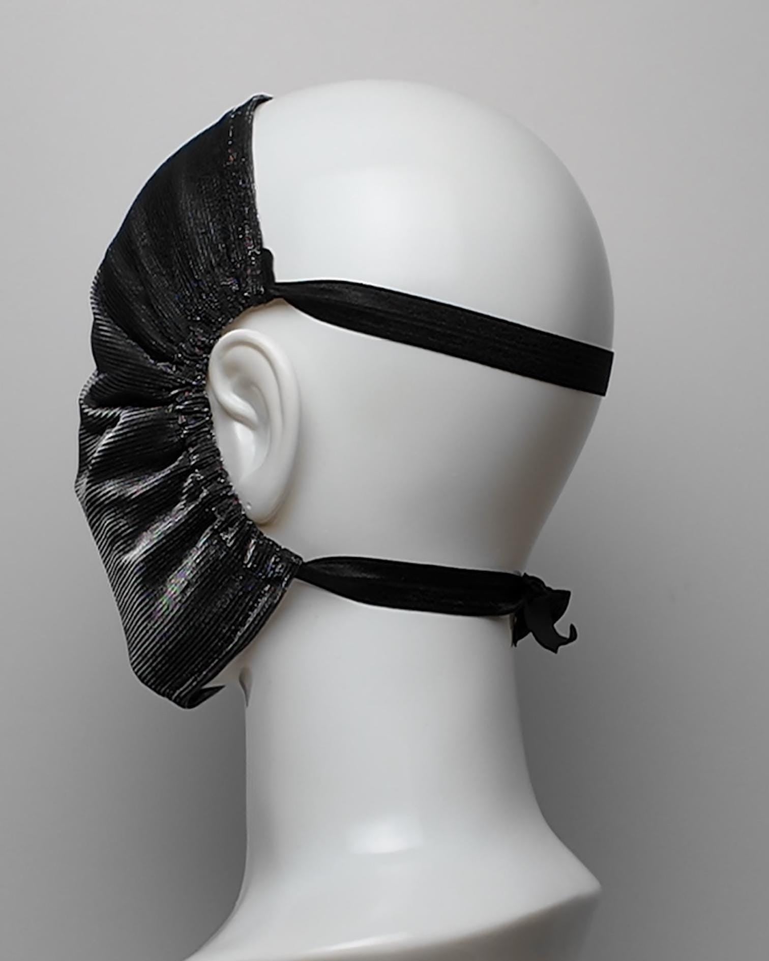 Metallic Mesh Face Mask
