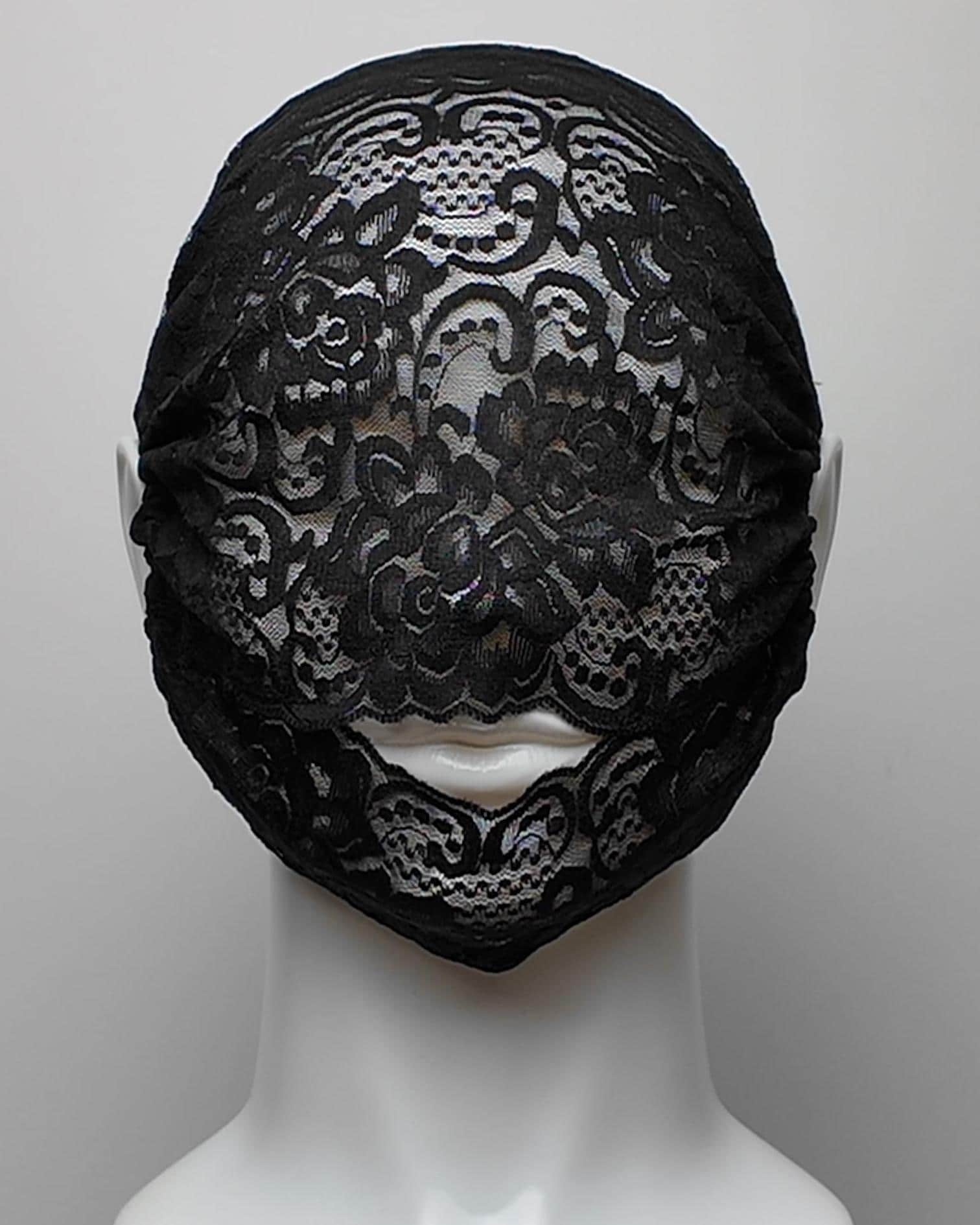 Lace Open Mouth Face Mask