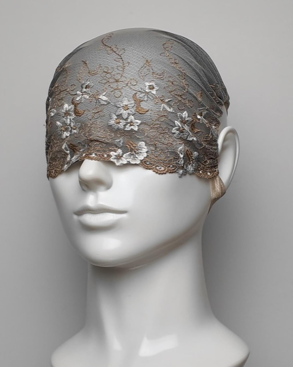 Double Layered Shining Lace & Mesh Eye Mask