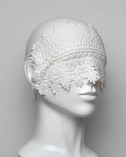 Cotton Cathedral Lace Eye Mask