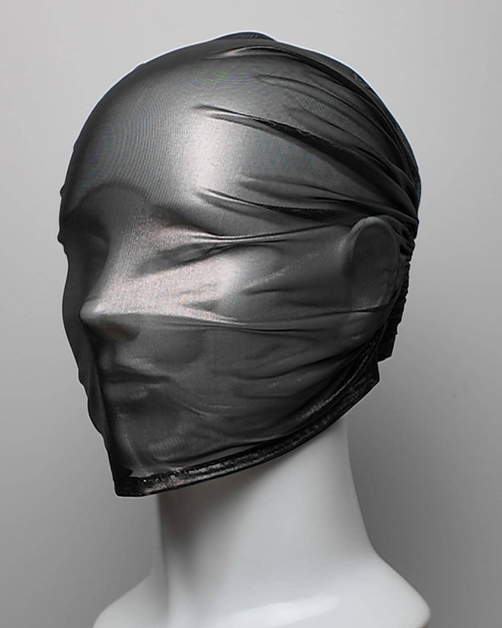 Metallic Mesh Overhead Mask