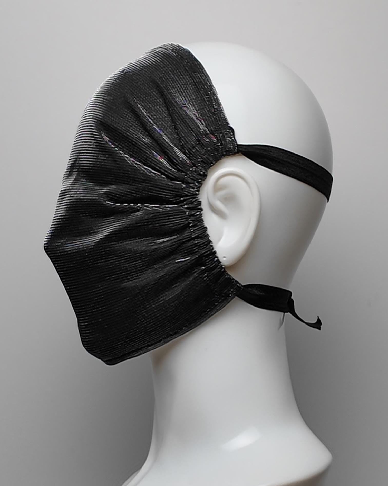 Metallic Mesh Face Mask