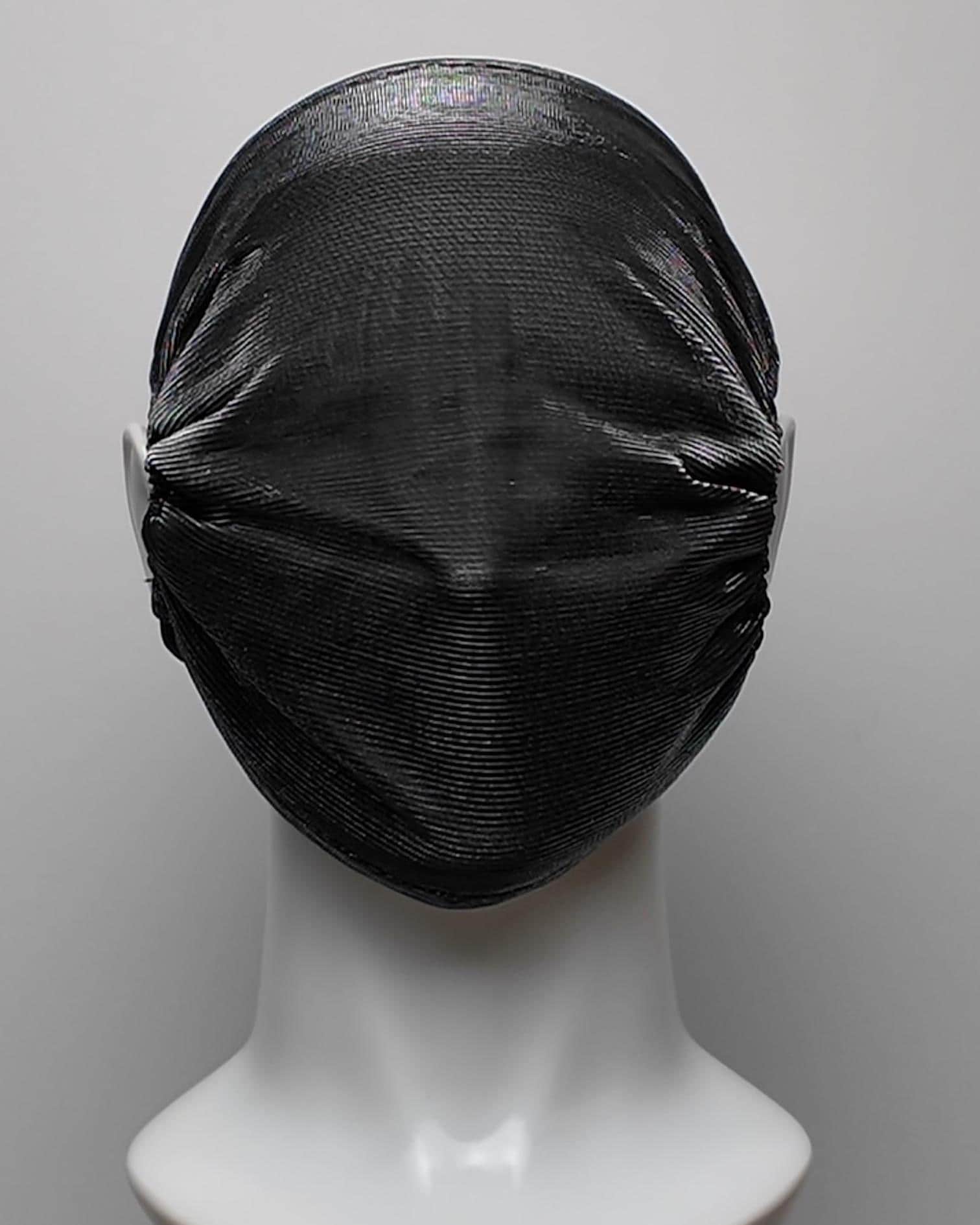 Metallic Mesh Face Mask