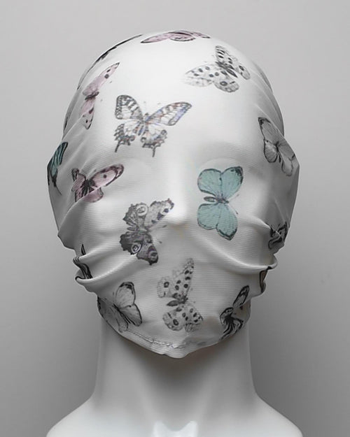 Butterflies Mesh Over the Head Face Mask