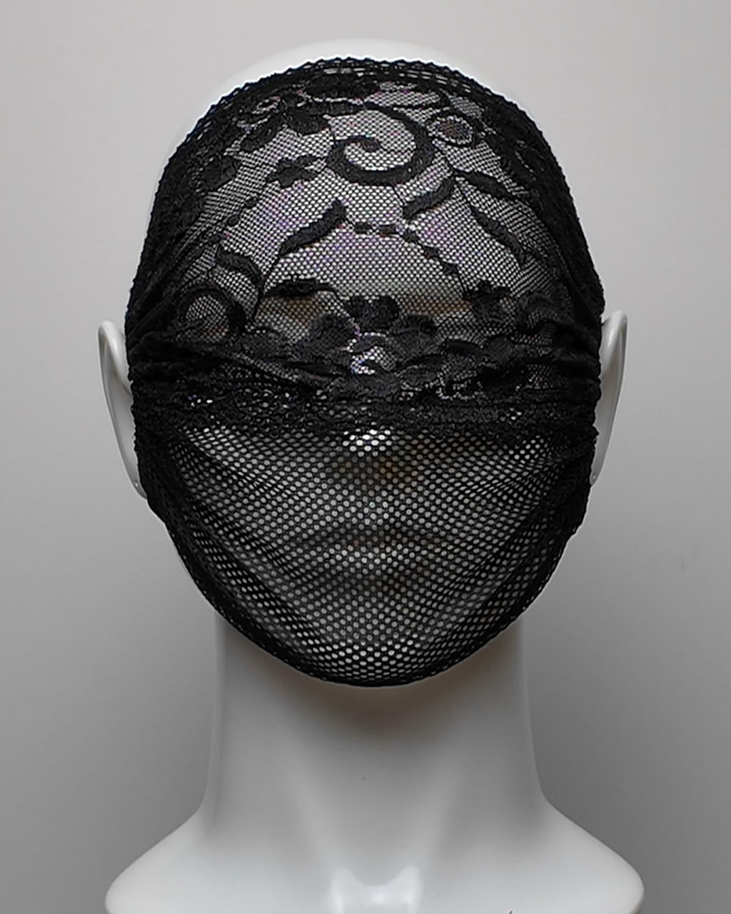 Lace & Mesh See Through Face Mask