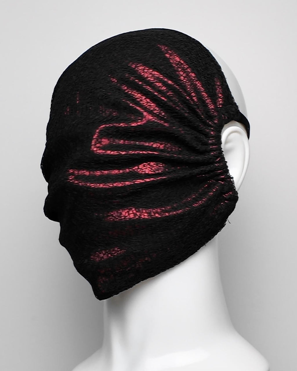 Double Layered Matte Lace Full Face Mask