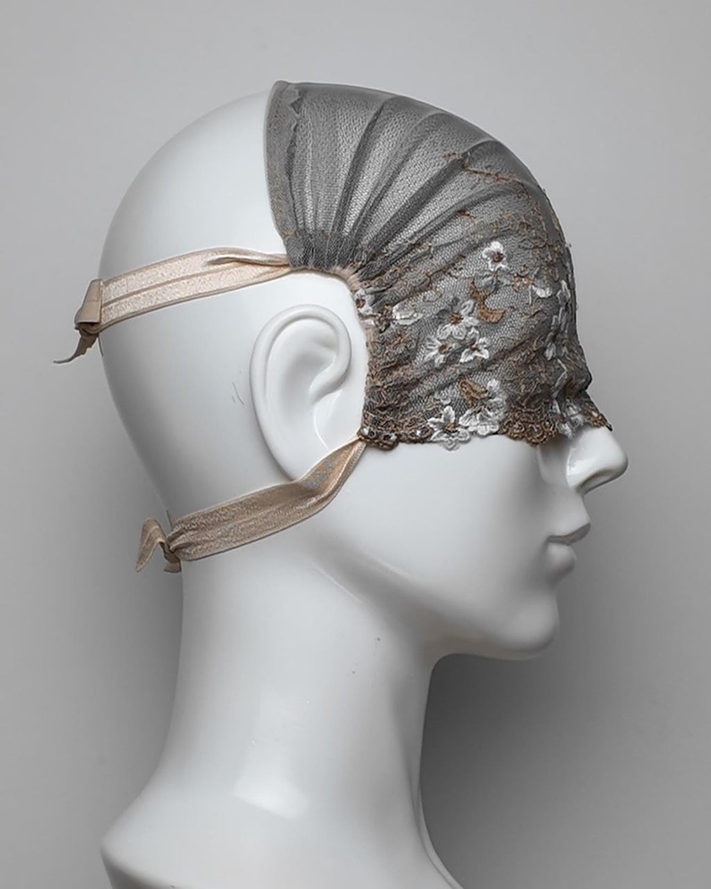 Double Layered Shining Lace & Mesh Eye Mask