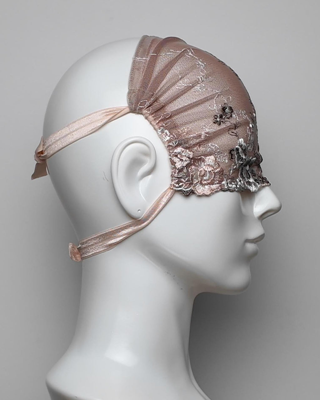 Embroidered Lace Airy Eye Mask