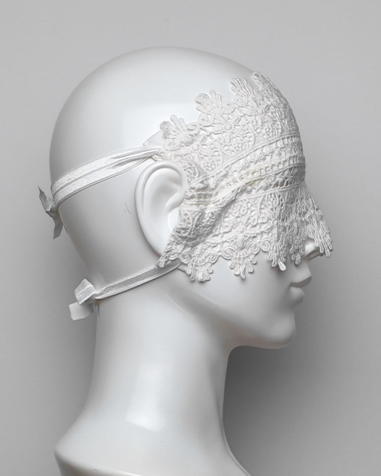 Cotton Cathedral Lace Eye Mask